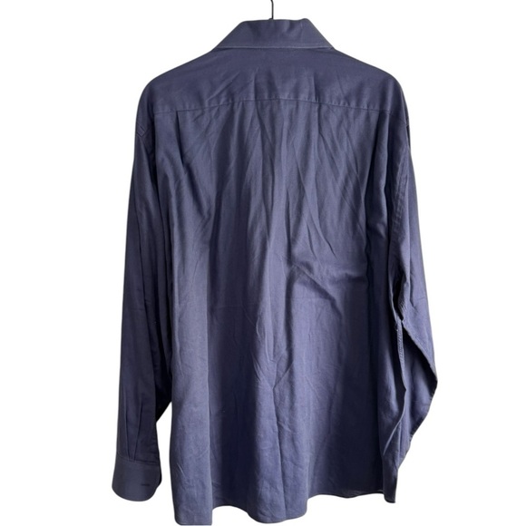 Vintage Balmain Paris Cotton Button Up Shirt 17/43 - Picture 2 of 4